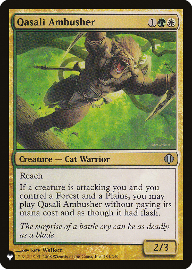 Qasali Ambusher [The List Reprints] | Devastation Store