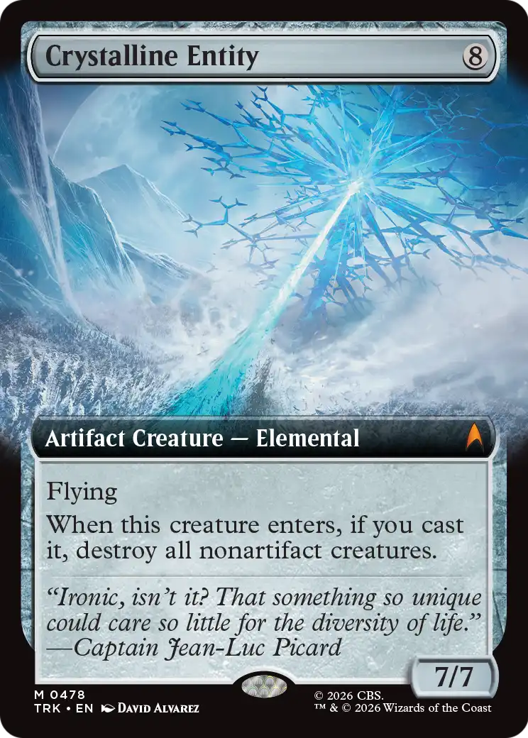 Crystalline Entity (Extended Art) [Star Trek] | Devastation Store