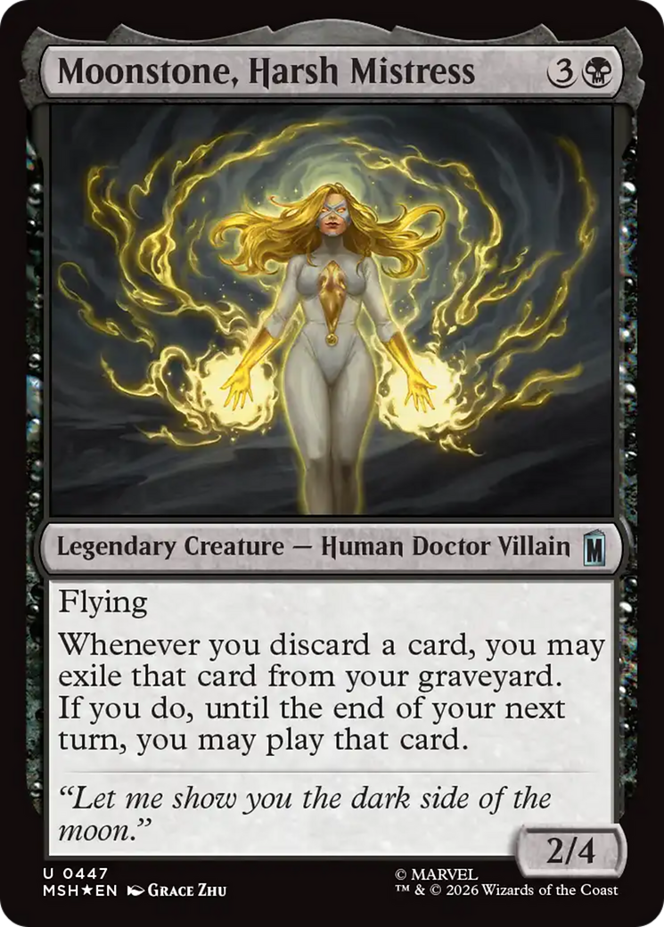 Moonstone, Harsh Mistress (Surge Foil) [Marvel Super Heroes] | Devastation Store