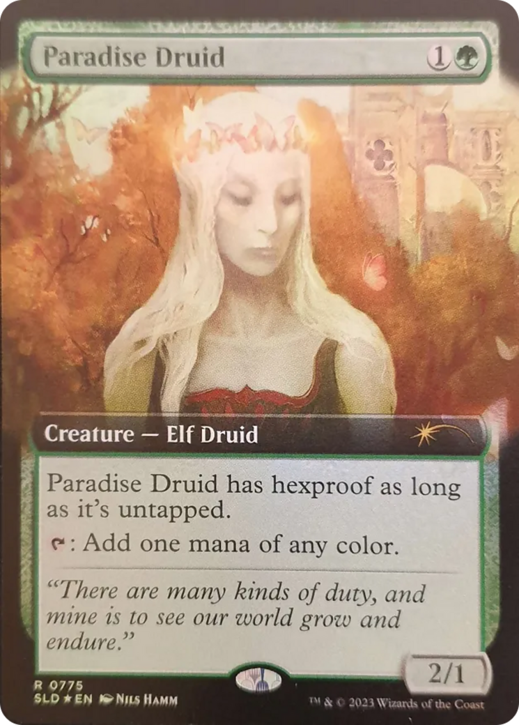 Paradise Druid (Extended Art) [Secret Lair Drop Series] | Devastation Store