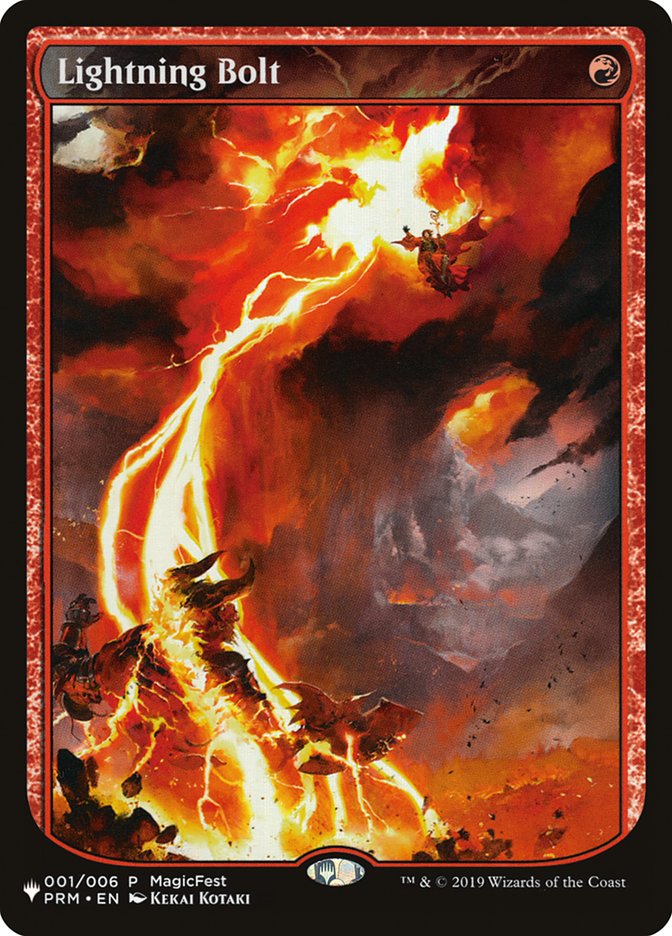 Lightning Bolt (001/006) [The List] | Devastation Store