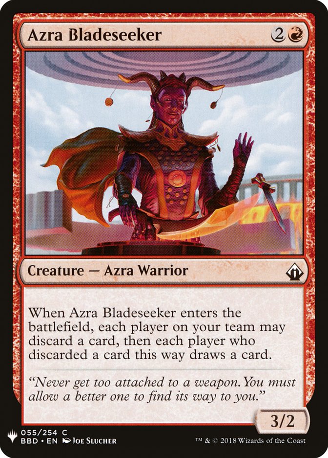 Azra Bladeseeker [Mystery Booster] | Devastation Store