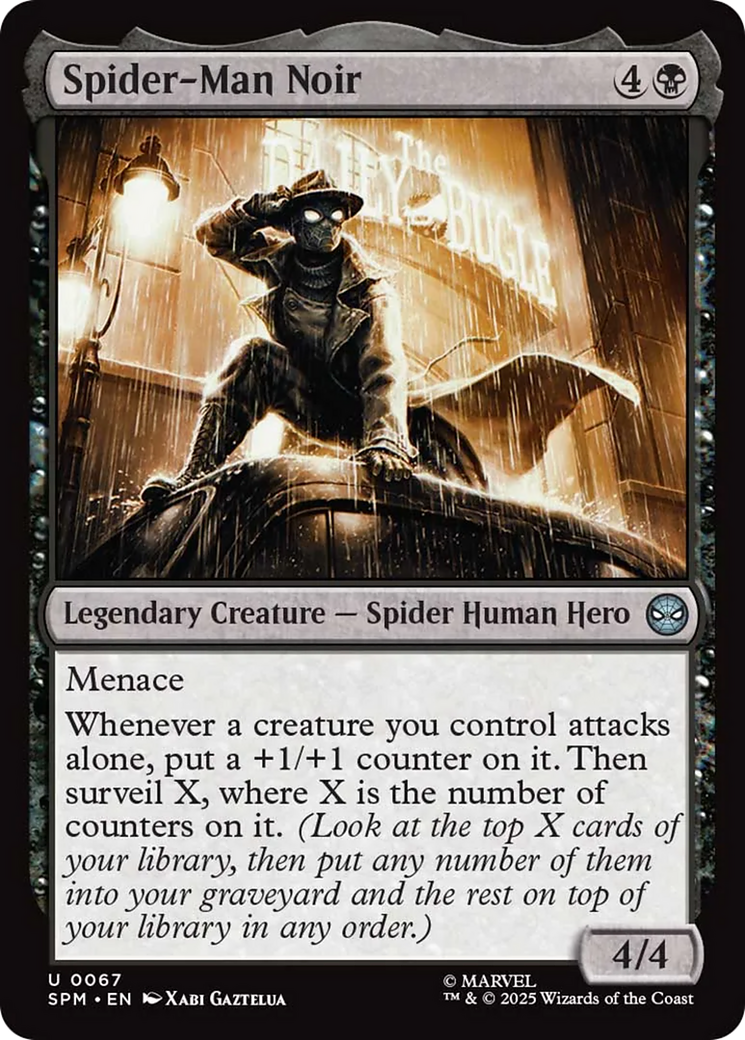 Spider-Man Noir [Marvel's Spider-Man] | Devastation Store
