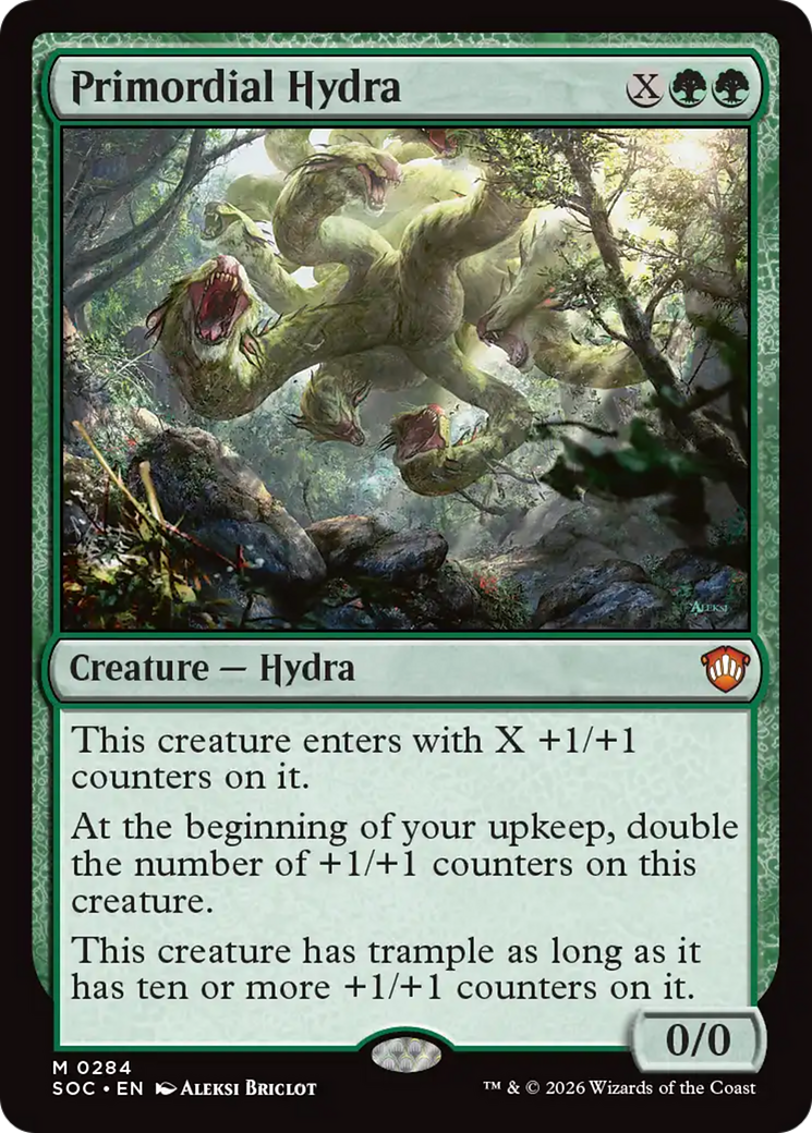 Primordial Hydra [Secrets of Strixhaven Commander] | Devastation Store