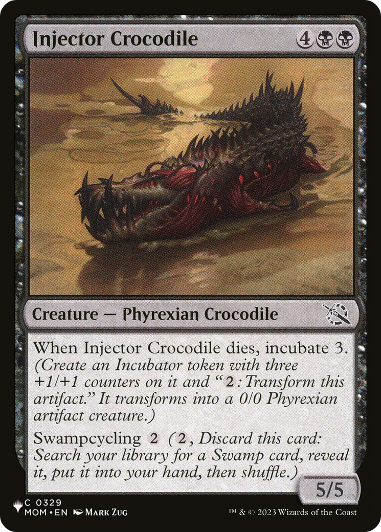 Injector Crocodile [The List Reprints] | Devastation Store