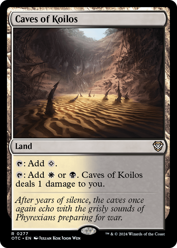 Caves of Koilos [Outlaws of Thunder Junction Commander] | Devastation Store