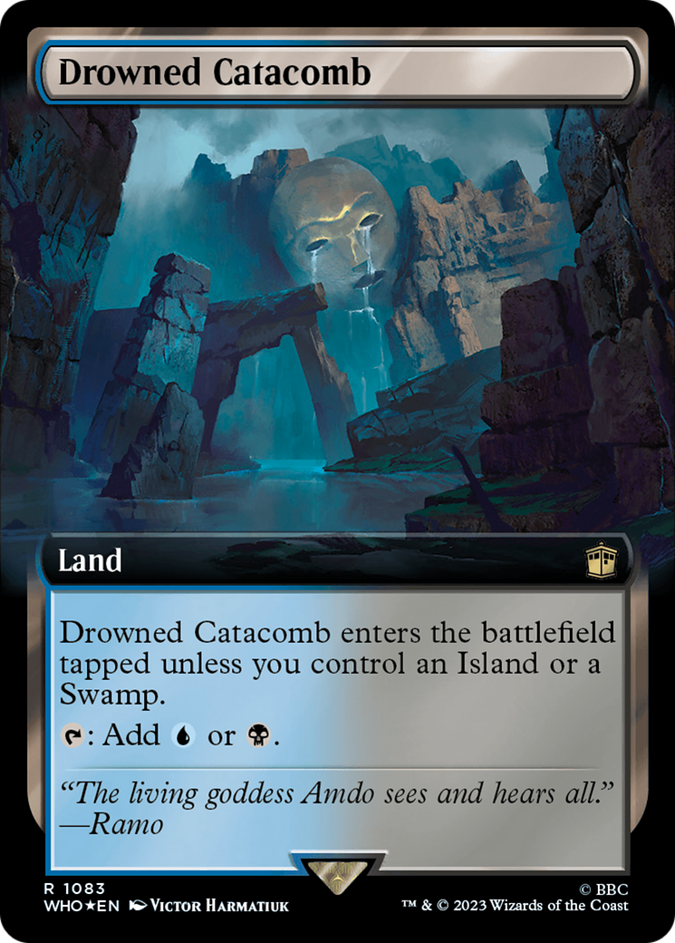 Drowned Catacomb (Extended Art) (Surge Foil) [Doctor Who] | Devastation Store