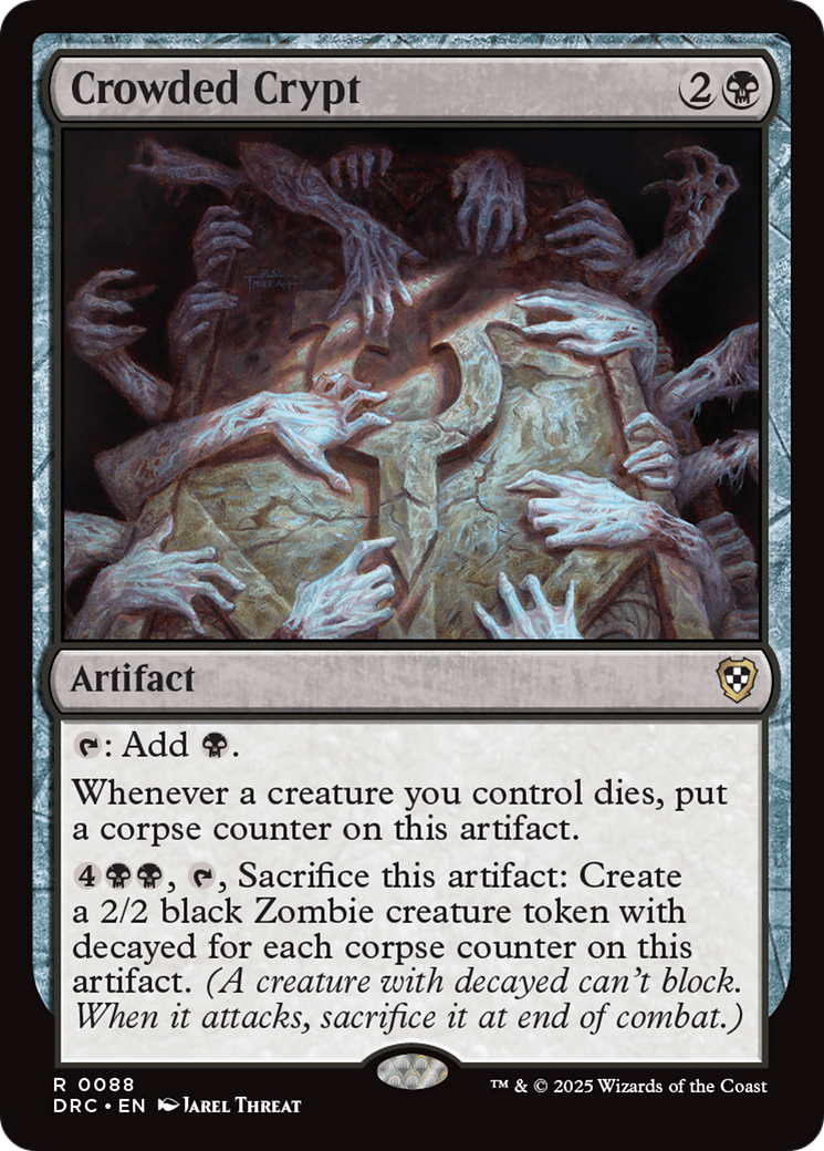 Crowded Crypt [Aetherdrift Commander] | Devastation Store