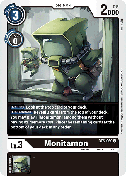 Monitamon [BT5-060] [Battle of Omni] | Devastation Store