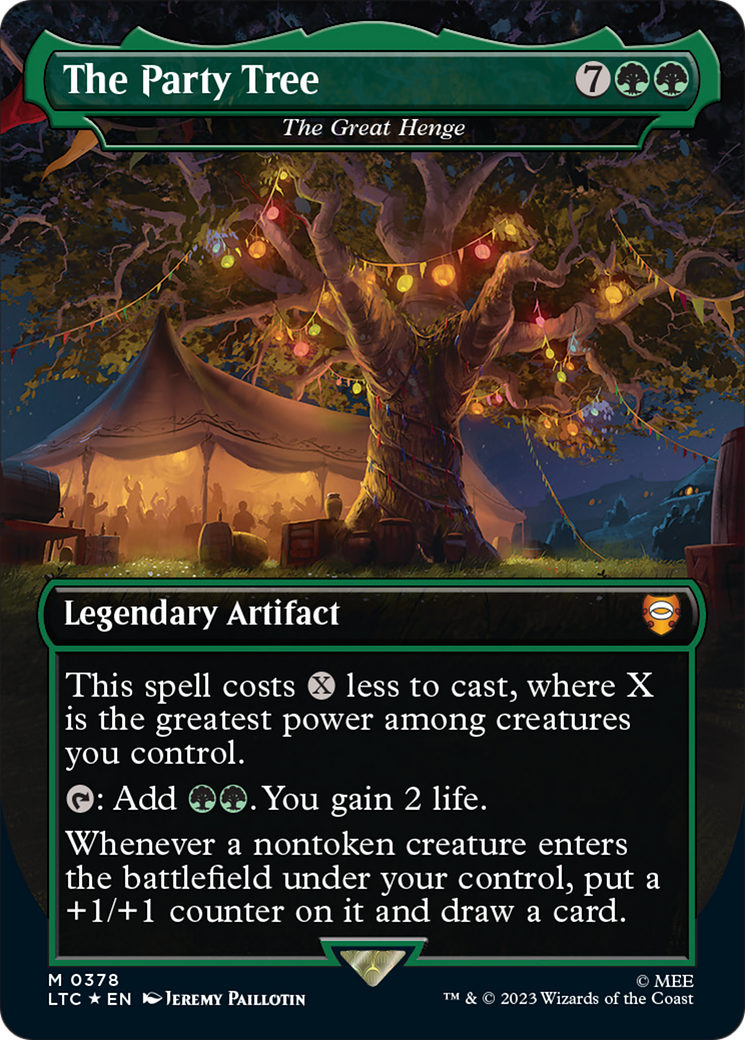 The Great Henge - The Party Tree (Surge Foil Realms and Relics) [The Lord of the Rings: Tales of Middle-Earth Commander] | Devastation Store