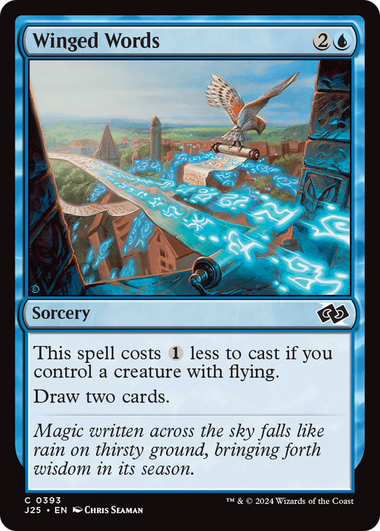 Winged Words [Foundations Jumpstart] | Devastation Store