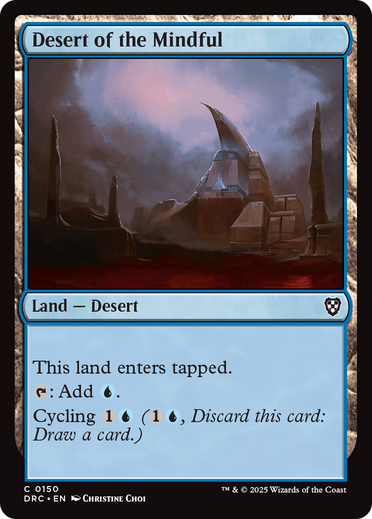 Desert of the Mindful [Aetherdrift Commander] | Devastation Store