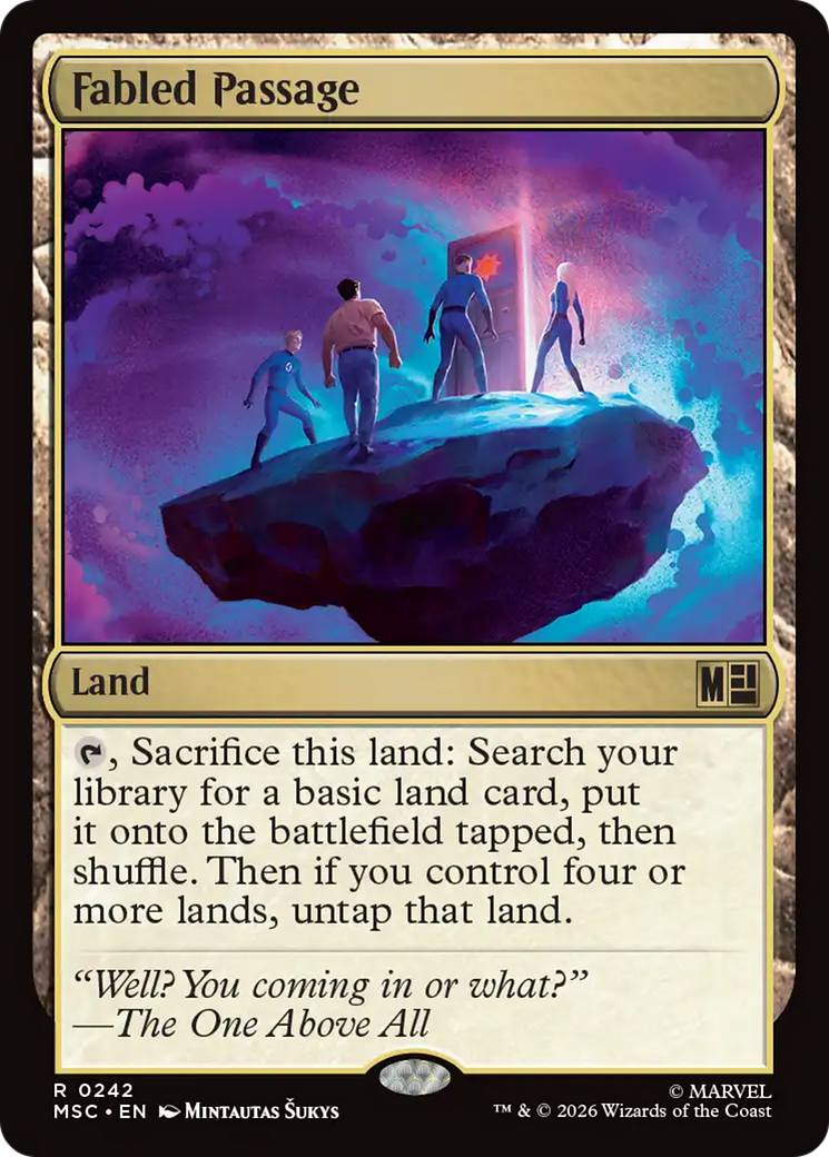 Fabled Passage (Surge Foil) [Marvel Super Heroes Commander] | Devastation Store