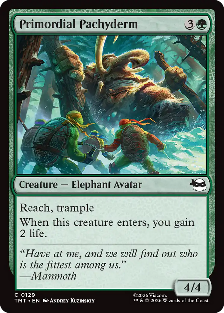 Primordial Pachyderm [Teenage Mutant Ninja Turtles] - Devastation Store | Devastation Store