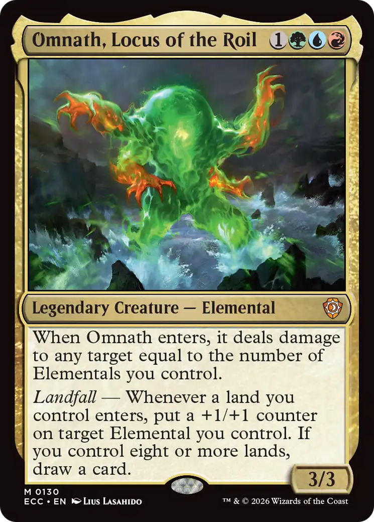 Omnath, Locus of the Roil [Lorwyn Eclipsed Commander] | Devastation Store