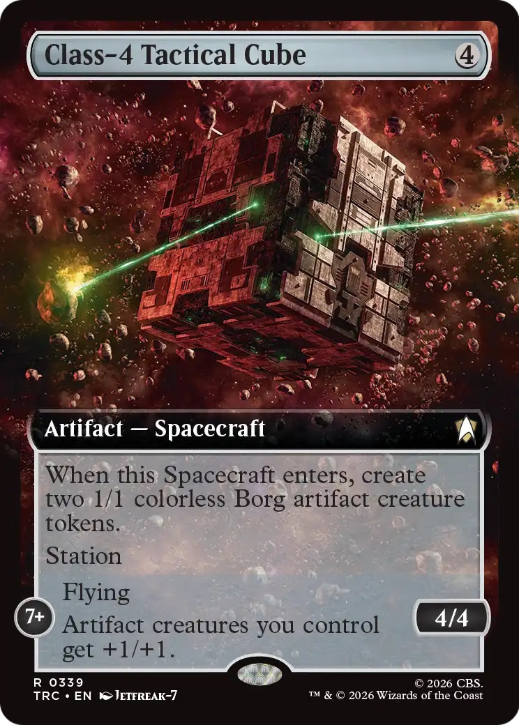 Class-4 Tactical Cube (Extended Art) [Star Trek Commander] | Devastation Store