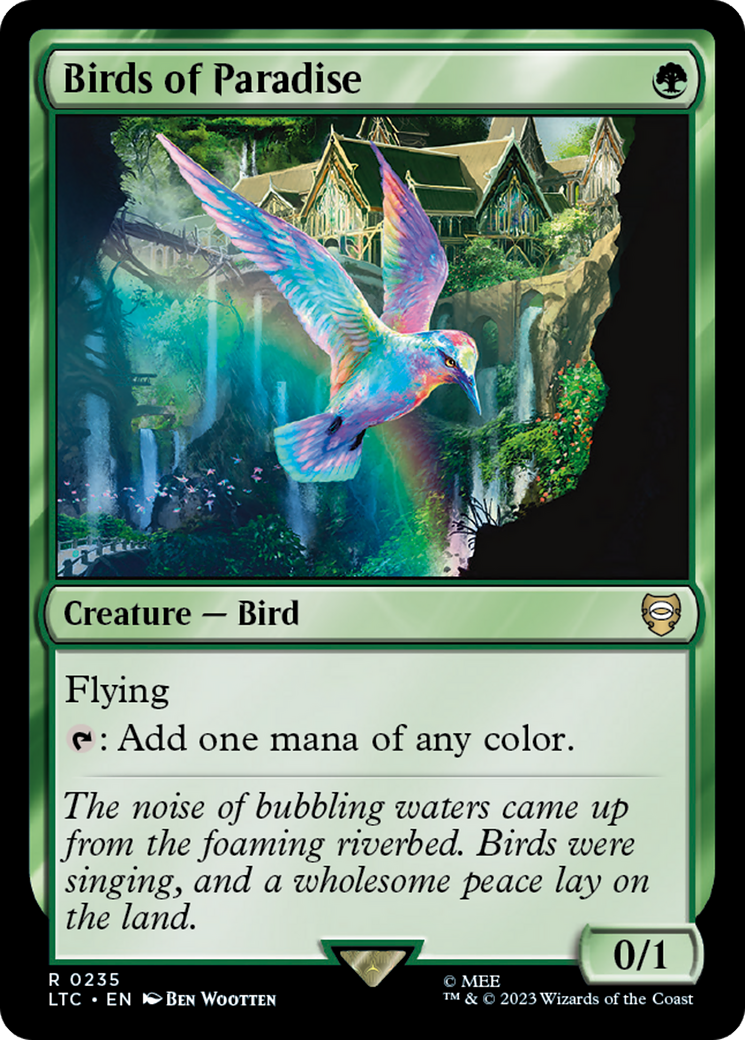 Birds of Paradise [The Lord of the Rings: Tales of Middle-Earth Commander] | Devastation Store