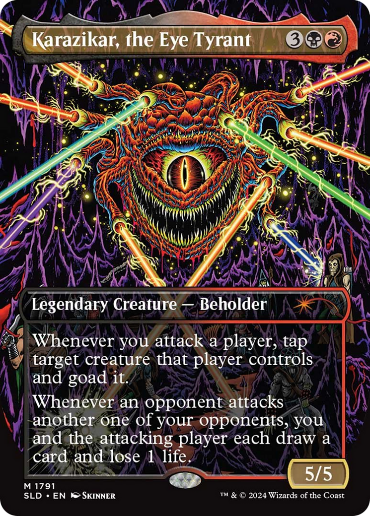 Karazikar, the Eye Tyrant (Rainbow Foil) [Secret Lair Drop Series] | Devastation Store