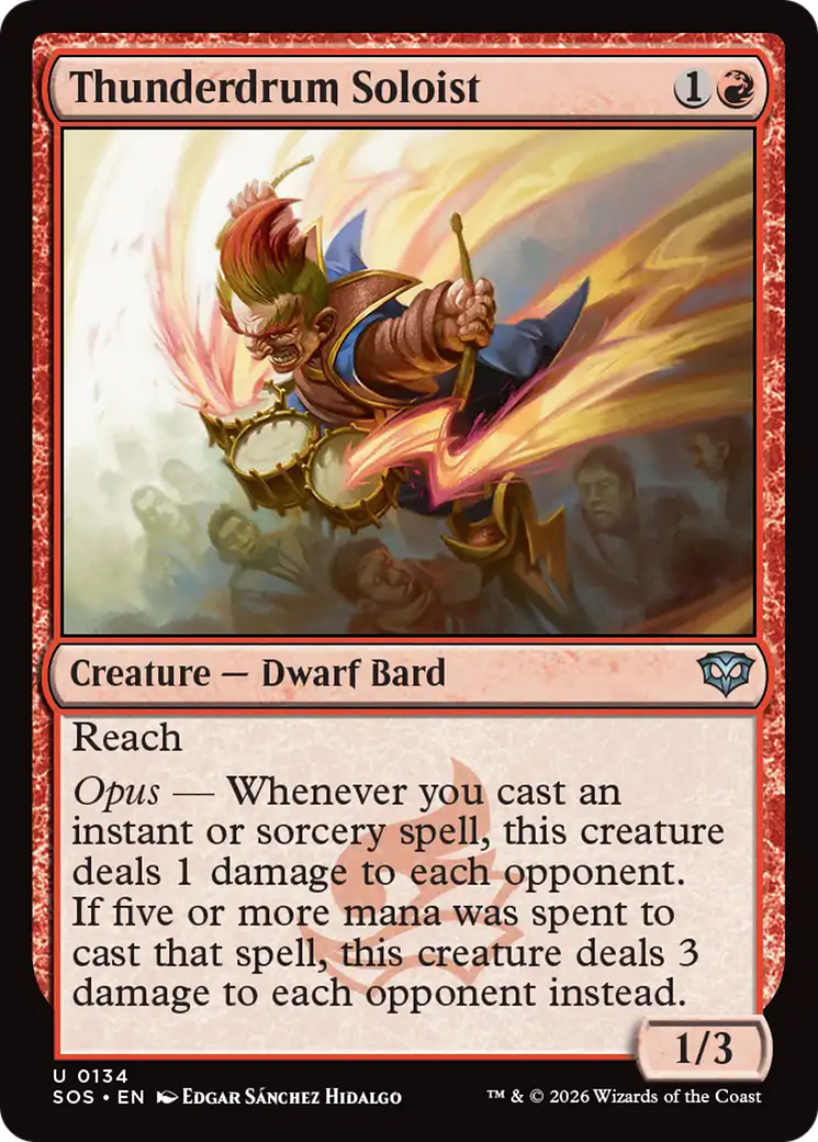 Thunderdrum Soloist [Secrets of Strixhaven] | Devastation Store