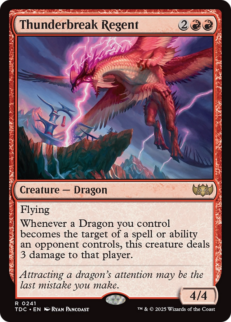 Thunderbreak Regent [Tarkir: Dragonstorm Commander] | Devastation Store