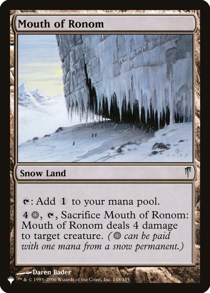 Mouth of Ronom [The List] | Devastation Store