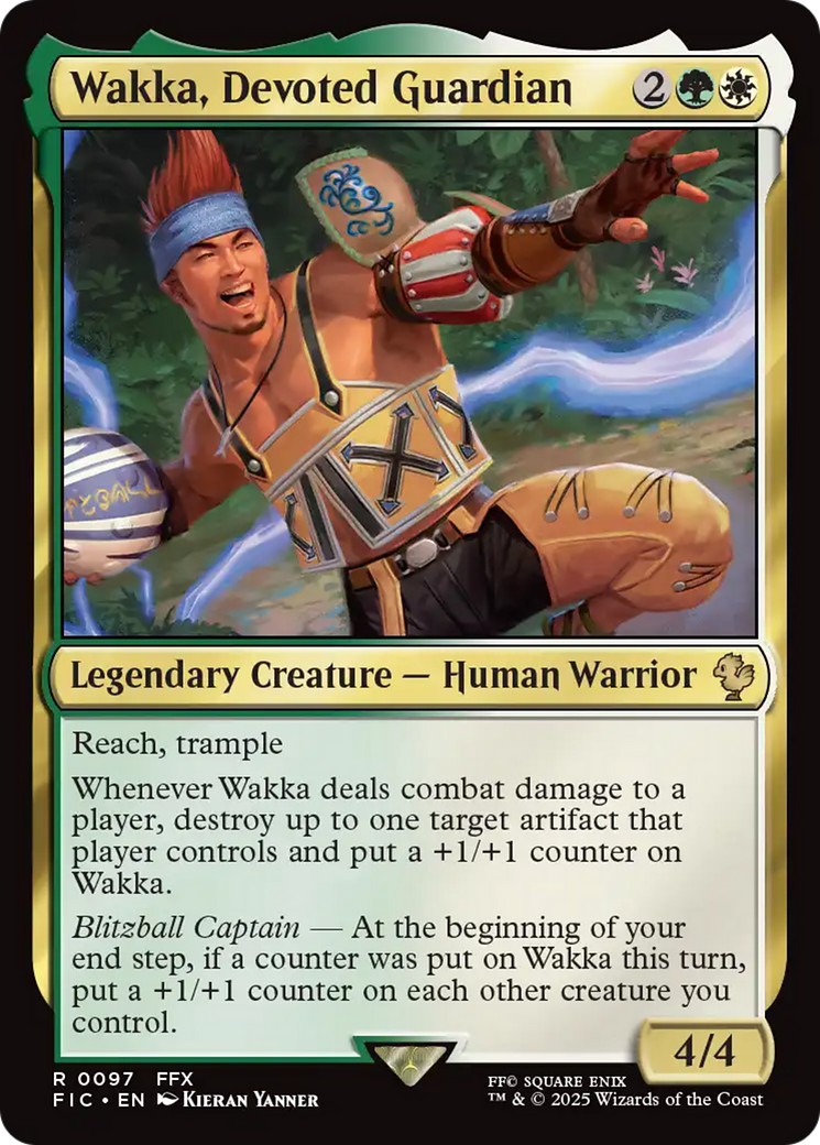 Wakka, Devoted Guardian [FINAL FANTASY Commander] | Devastation Store