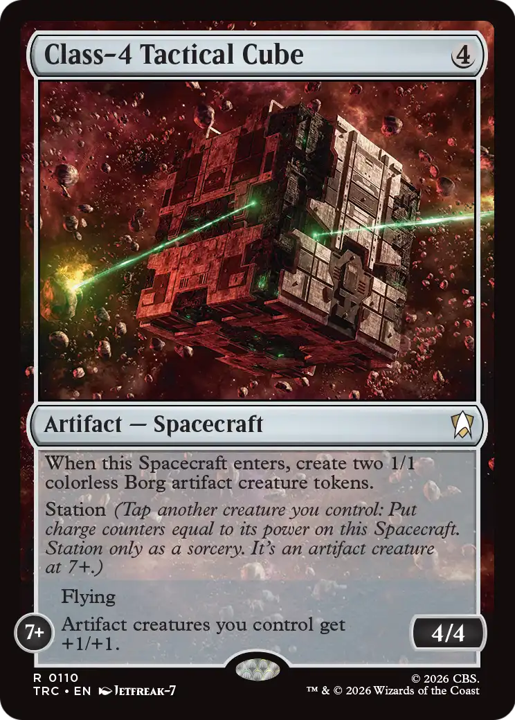 Class-4 Tactical Cube (Surge Foil) [Star Trek Commander] | Devastation Store