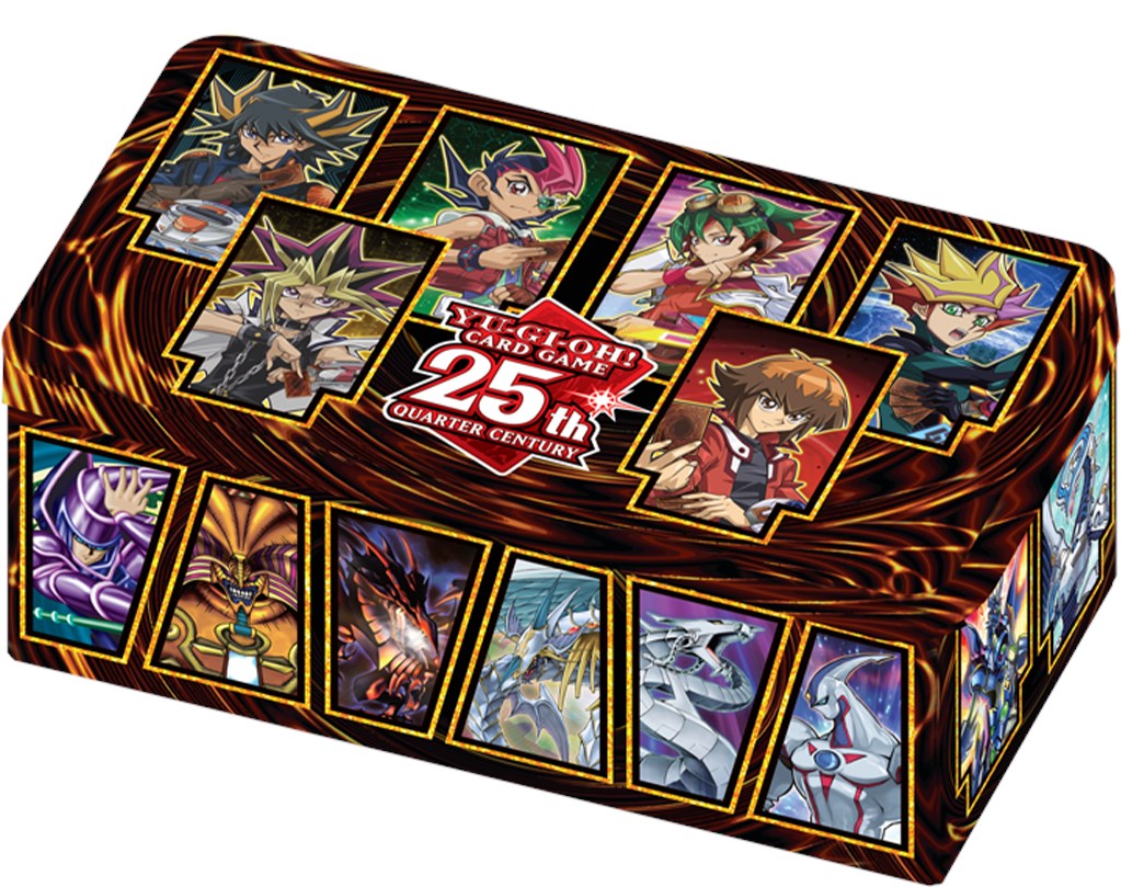 25th Anniversary Tin: Dueling Heroes (1st Edition) | Devastation Store