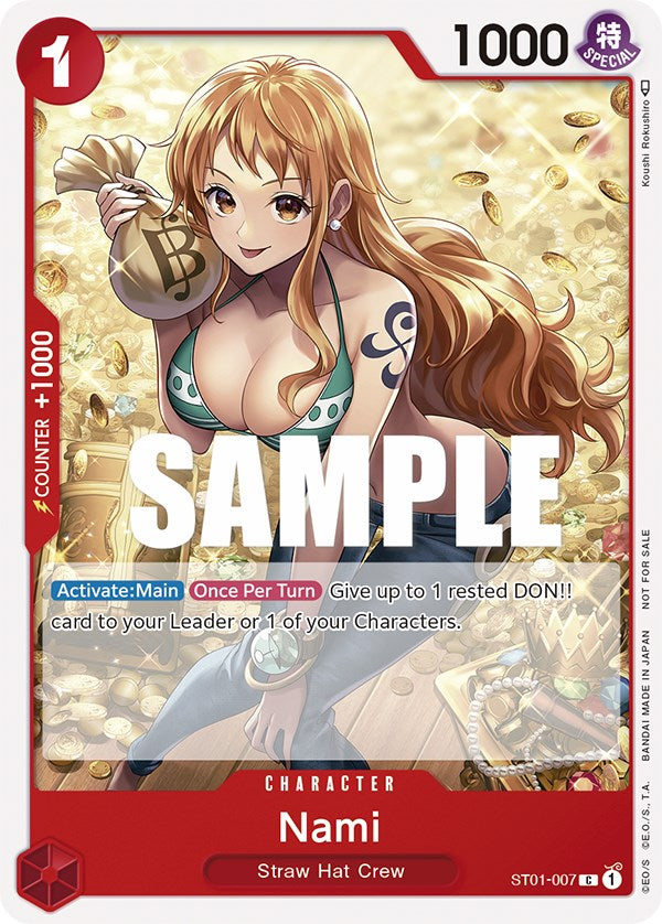 Nami (Tournament Pack Vol. 3) [Participant] [One Piece Promotion Cards] | Devastation Store