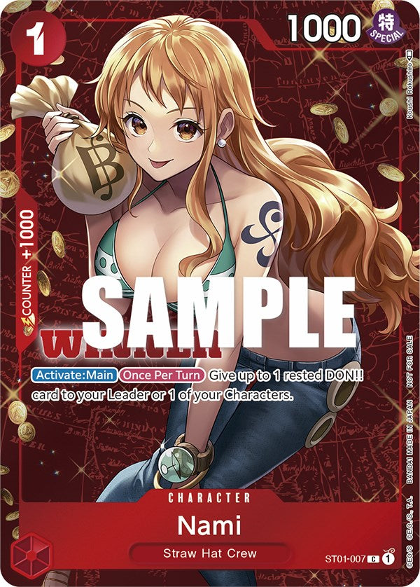 Nami (Tournament Pack Vol. 3) [Winner] [One Piece Promotion Cards] | Devastation Store