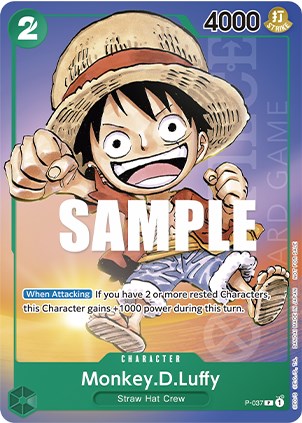 Monkey.D.Luffy (Anime Expo 2023) [One Piece Promotion Cards] | Devastation Store
