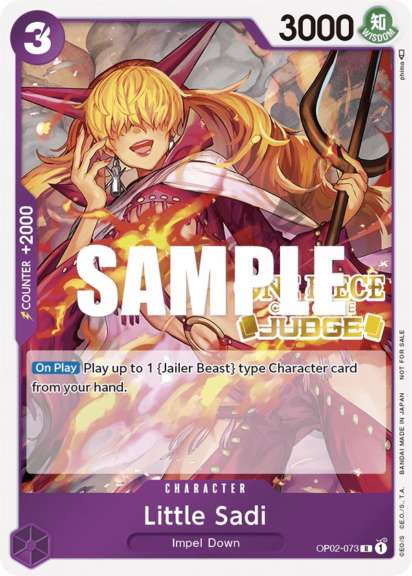 Little Sadi (Judge) [One Piece Promotion Cards] | Devastation Store