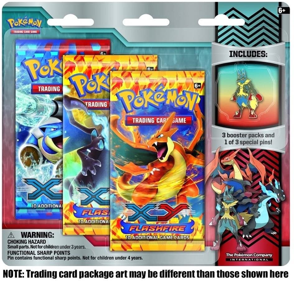 Mega Evolution Collector's Pin - 3-Pack Blister (Mega Lucario) | Devastation Store