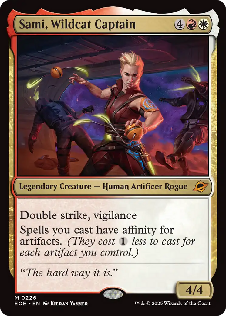 Sami, Wildcat Captain [Edge of Eternities] | Devastation Store