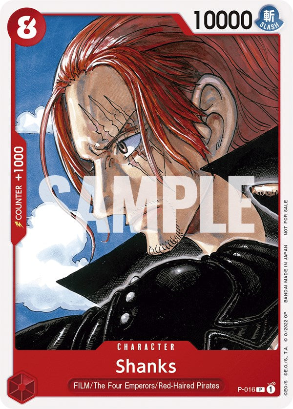 Shanks (One Piece Film Red) [One Piece Promotion Cards] | Devastation Store