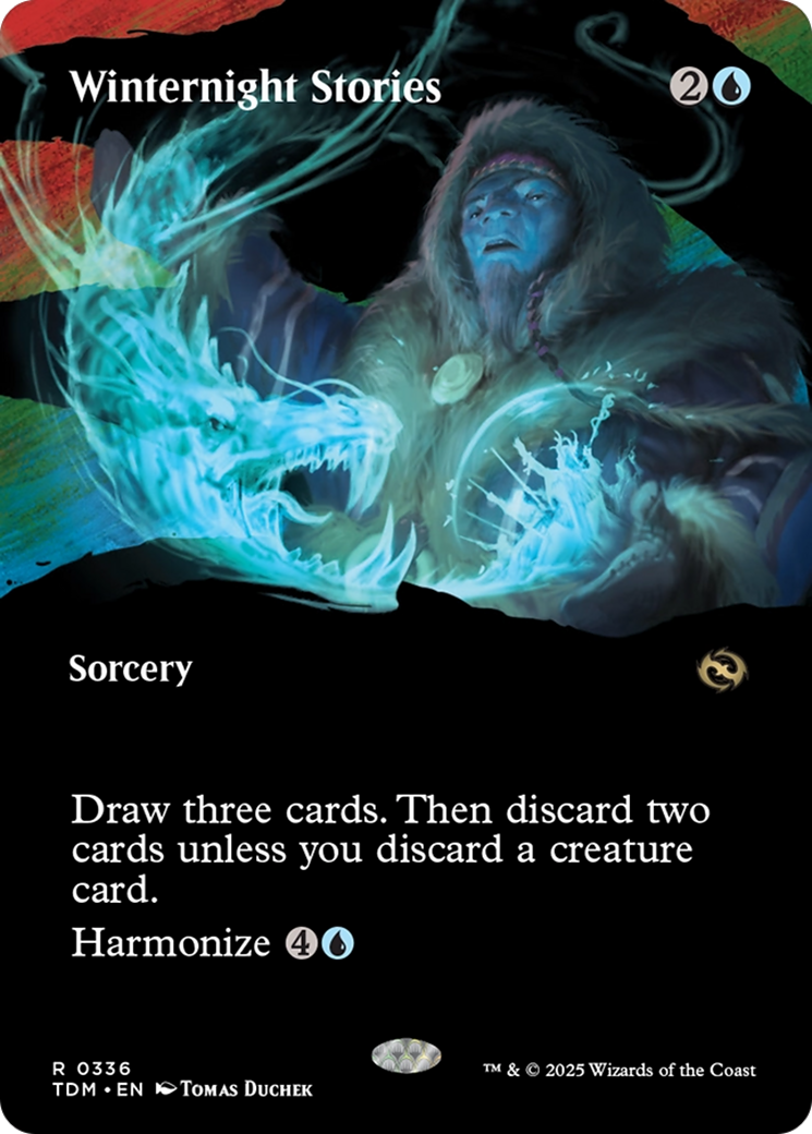 Winternight Stories (Borderless) [Tarkir: Dragonstorm] | Devastation Store