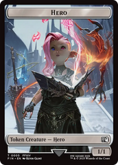 Hero (0005) // Food Double-Sided Token [FINAL FANTASY Tokens] | Devastation Store