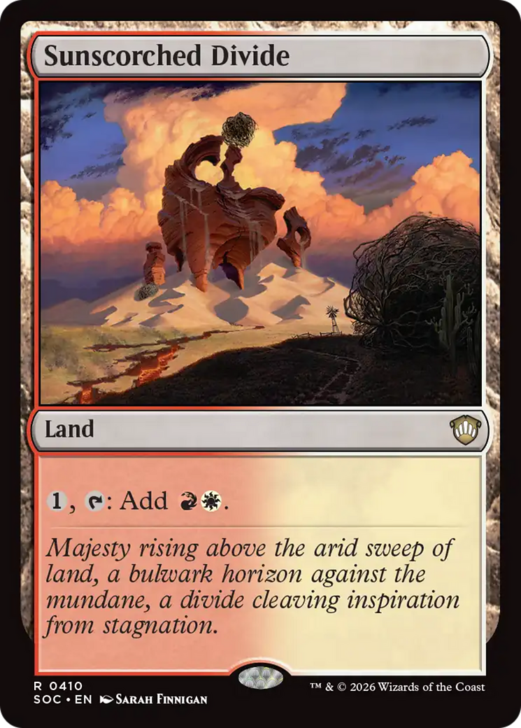 Sunscorched Divide [Secrets of Strixhaven Commander] | Devastation Store