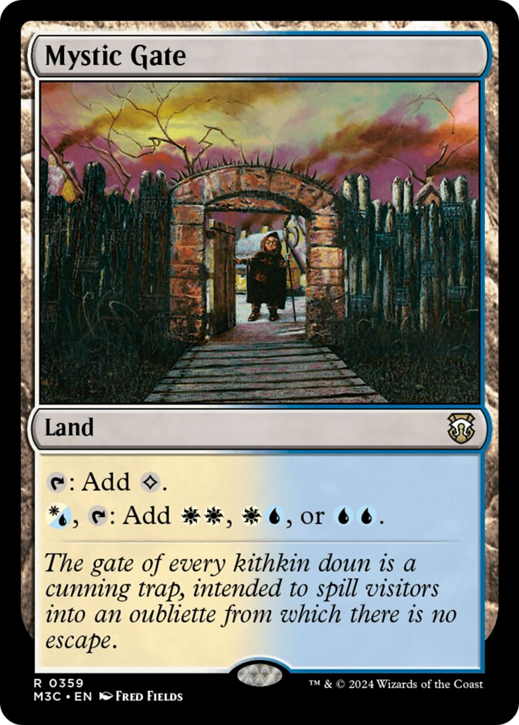 Mystic Gate (Ripple Foil) [Modern Horizons 3 Commander] | Devastation Store