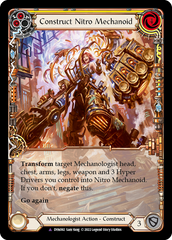 Construct Nitro Mechanoid // Nitro Mechanoid (Marvel) [DYN092] (Dynasty)  Cold Foil | Devastation Store