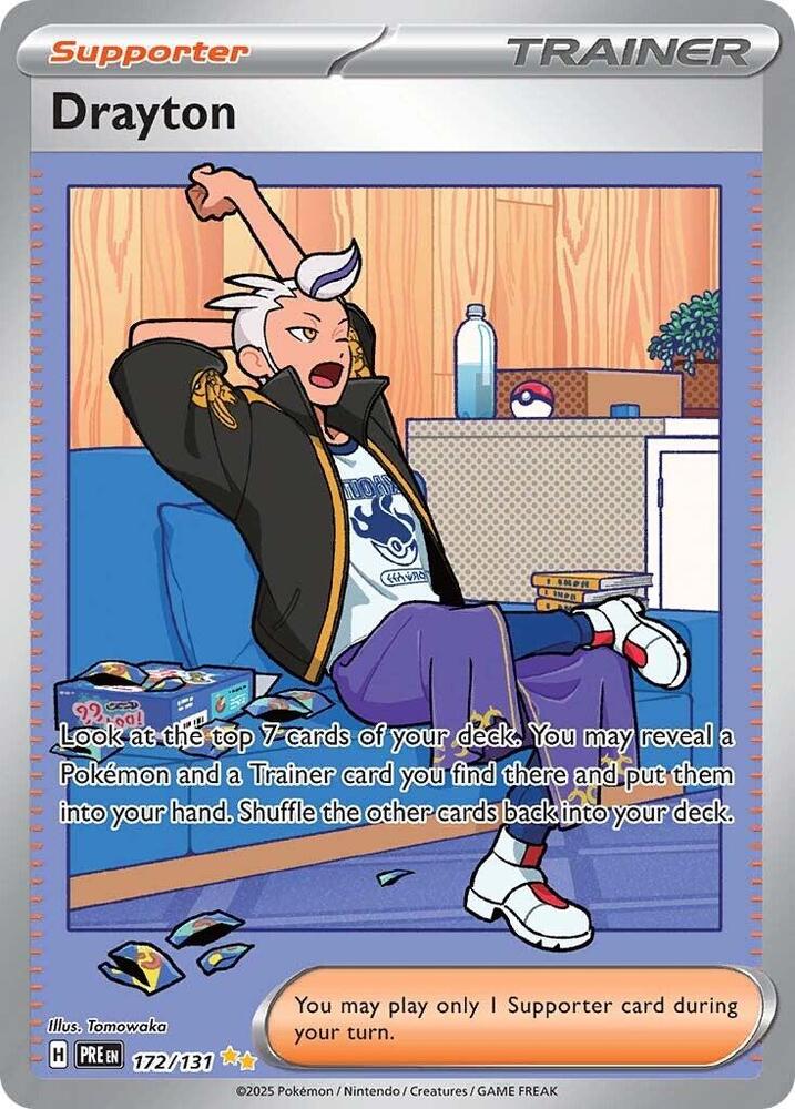 Drayton (172/131) [Scarlet & Violet: Prismatic Evolutions] | Devastation Store
