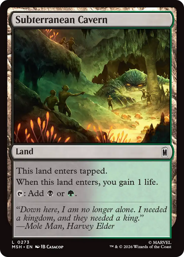 Subterranean Cavern [Marvel Super Heroes] | Devastation Store