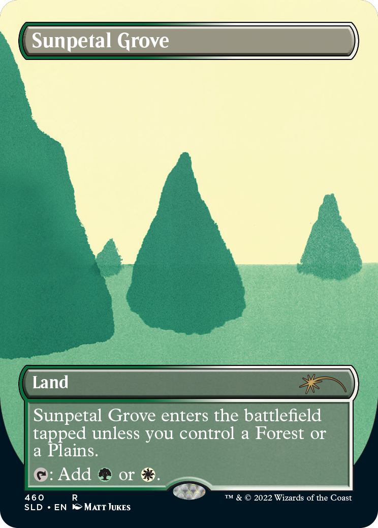 Sunpetal Grove (Borderless) [Secret Lair Drop Series] | Devastation Store