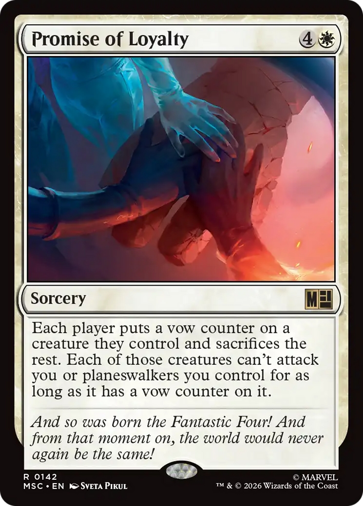 Promise of Loyalty [Marvel Super Heroes Commander] | Devastation Store