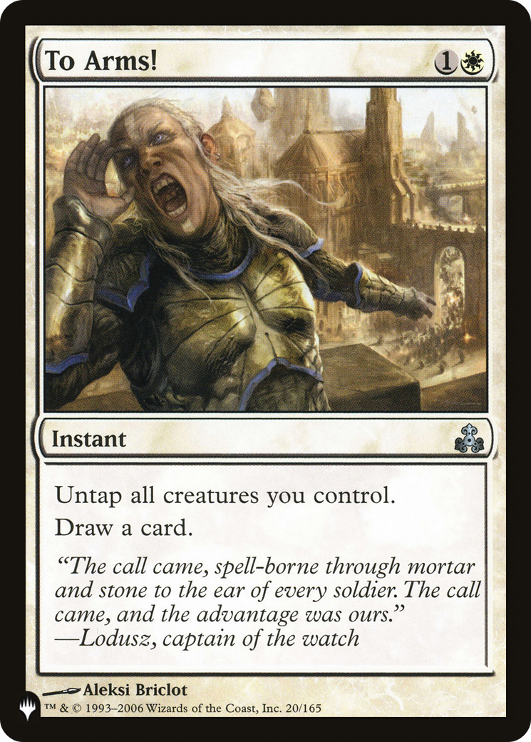 To Arms! [The List Reprints] | Devastation Store