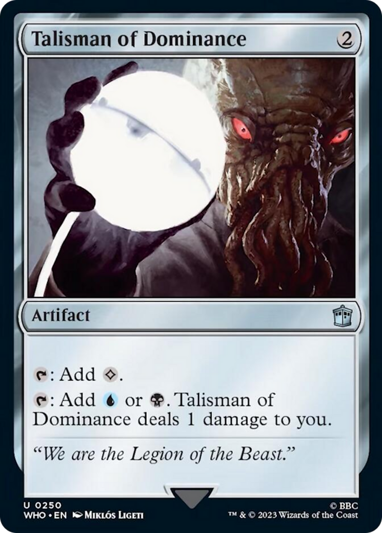 Talisman of Dominance [Doctor Who] | Devastation Store