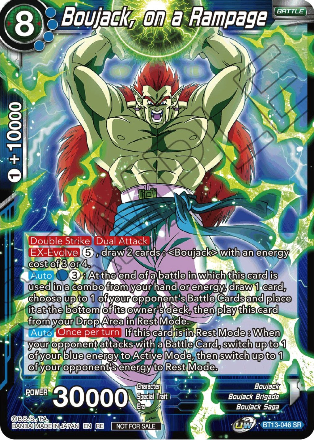 Boujack, On a Rampage (Championship Selection Pack 2023 Vol.2) (Silver Foil) (BT13-046) [Tournament Promotion Cards] | Devastation Store