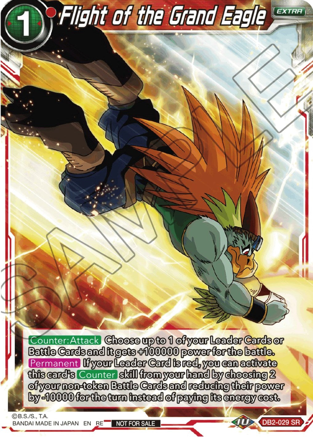Flight of the Grand Eagle (Championship Selection Pack 2023 Vol.2) (Silver Foil) (DB2-029) [Tournament Promotion Cards] | Devastation Store