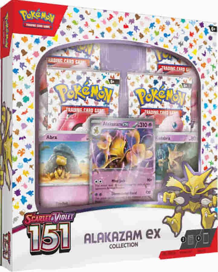 Scarlet & Violet: 151 - Alakazam ex Box | Devastation Store
