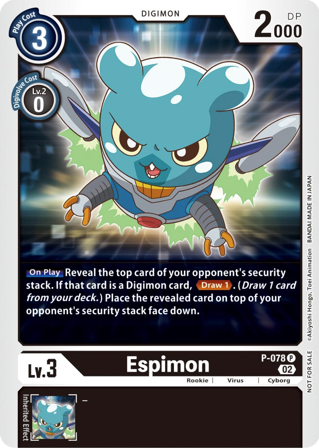 Espimon [P-078] (Versus Royal Knight Booster Pre-Release Pack) [Promotional Cards] | Devastation Store